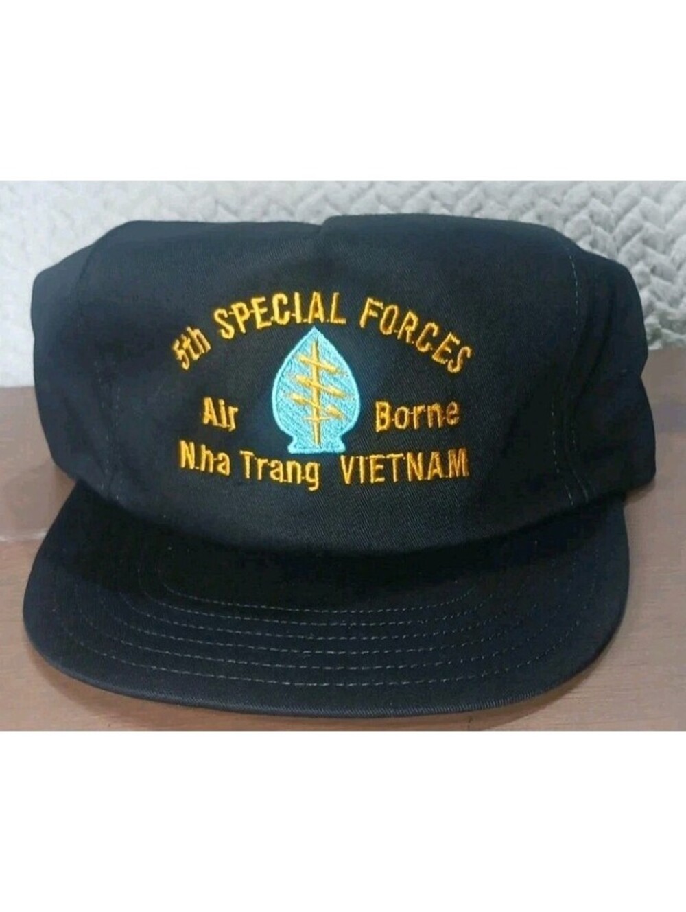 5th Special Forces Air Bourne Nha Trang Vietnam Snapback Hat Cap USA NEW VTG